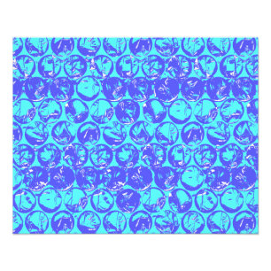Impression Photo Boucle pop art bleu