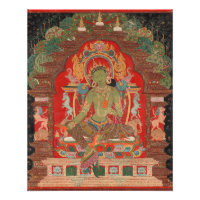 Bouddhiste Vert Tara Newari Style