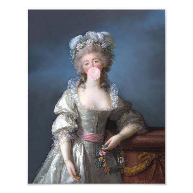 Impression Photo Boule de gomme diva du Barry (Devant)