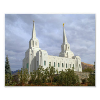 Impression Photo Brigham City Utah LDS, Mormon Temple