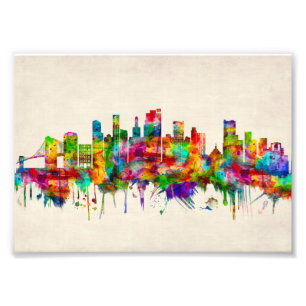 Impression Photo Brooklyn New York Skyline