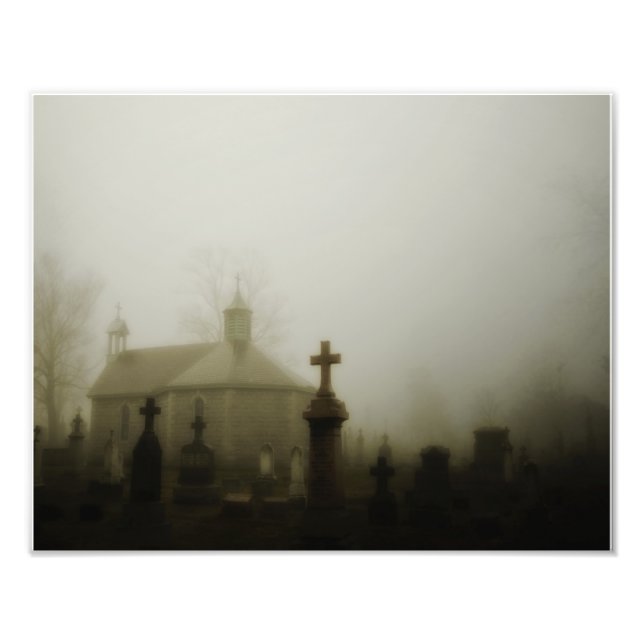 Impression Photo brouillard éffrayant (Devant)