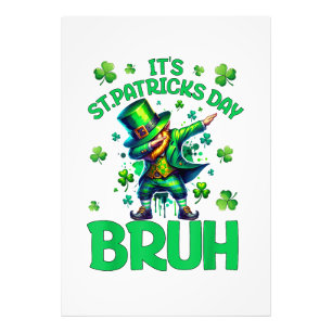 Impression Photo Bruh St Patrick's Day
