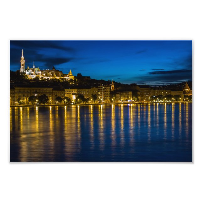 Impression Photo Budapest et le Danube (Devant)