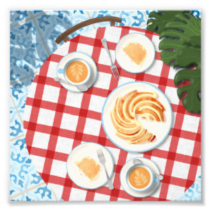 Impression Photo Bundt Cake and Coffee for Two