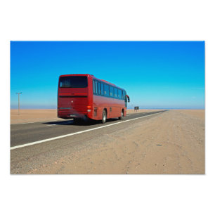 Impression Photo Bus Atacama, Chili