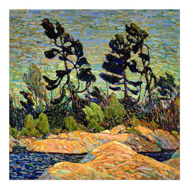 Impression Photo Bying Inlet, Georgian Bay, (Devant)