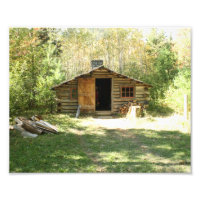 Cabine de journal rustique