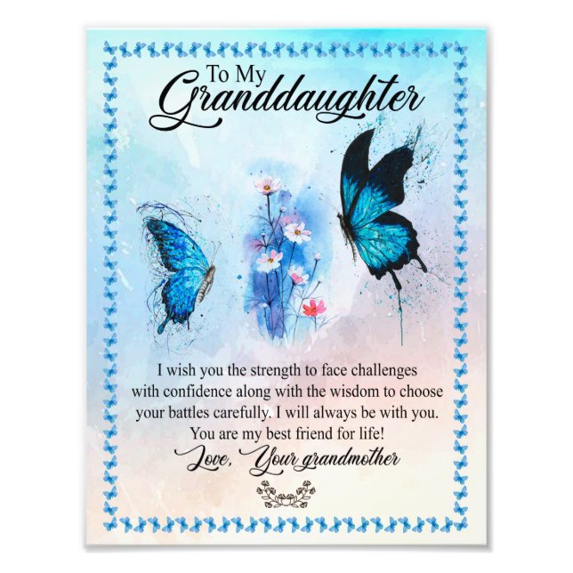 Impression Photo Cadeau Grandgirl | Love Grand-mère Famille Groupe (Devant)