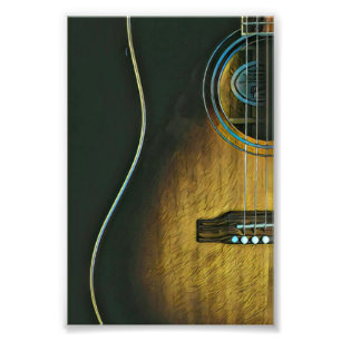 Impression Photo Cadeaux pour les amateurs de guitare