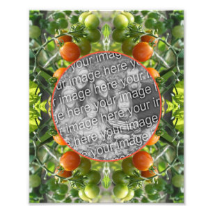Impression Photo Cadre de tomates cerises Créez votre propre 8x10