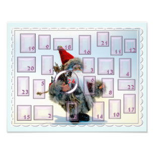 Impression Photo Calendrier adventscalaire avec parc barbu