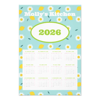 Impression Photo Calendrier personnalisé 2026