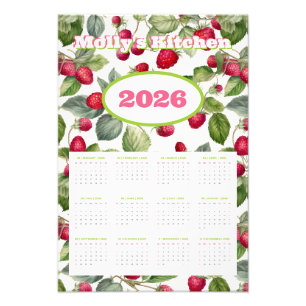 Impression Photo Calendrier personnalisé des aquarelles de frambois