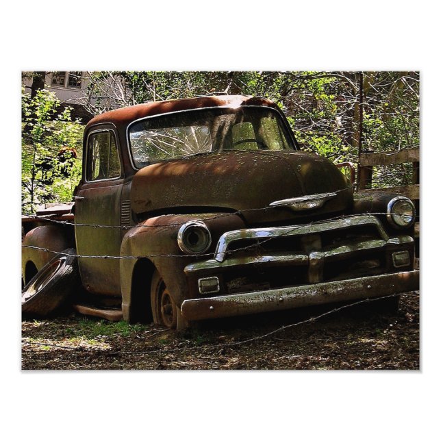 Impression Photo Camion antique (Devant)