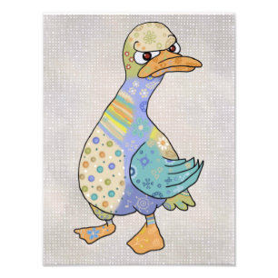 Impression Photo canards en colère