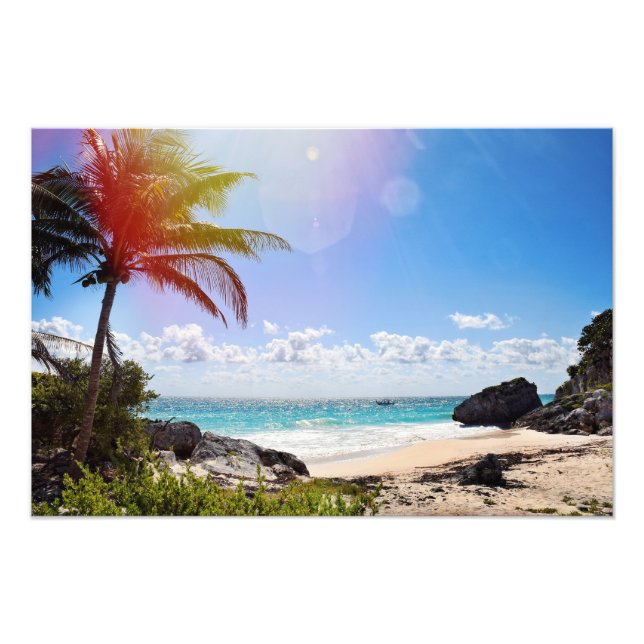 Impression Photo Cancun Mexique (Devant)