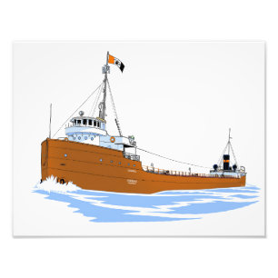 Impression Photo Canopus (Interlake), cargo des Grands Lacs