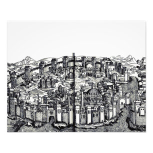 Impression Photo Capitale de Constantinople de l'Empire romain