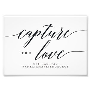 Impression Photo Capturez L'Instagram Love Signe Choisissez Votre T