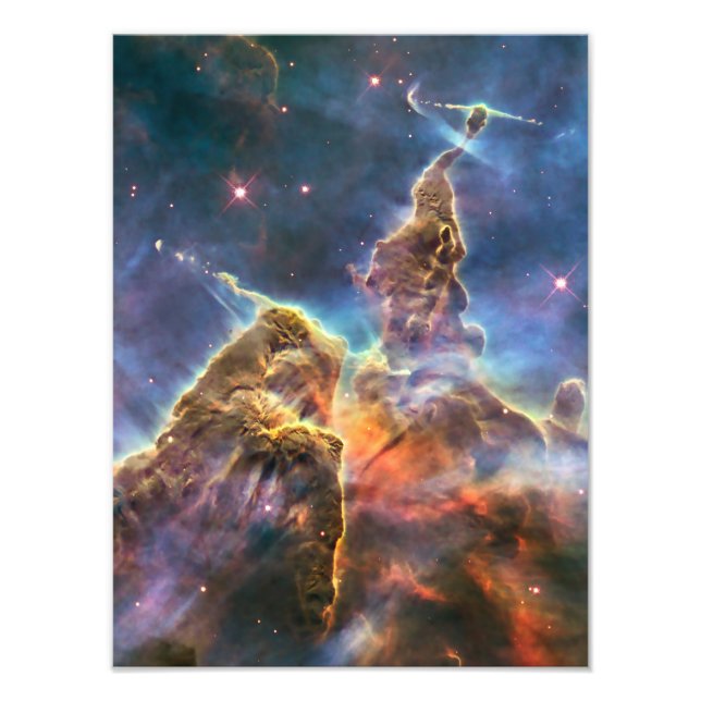 Impression Photo Carina Nebula par le télescope spatial Hubble (Devant)
