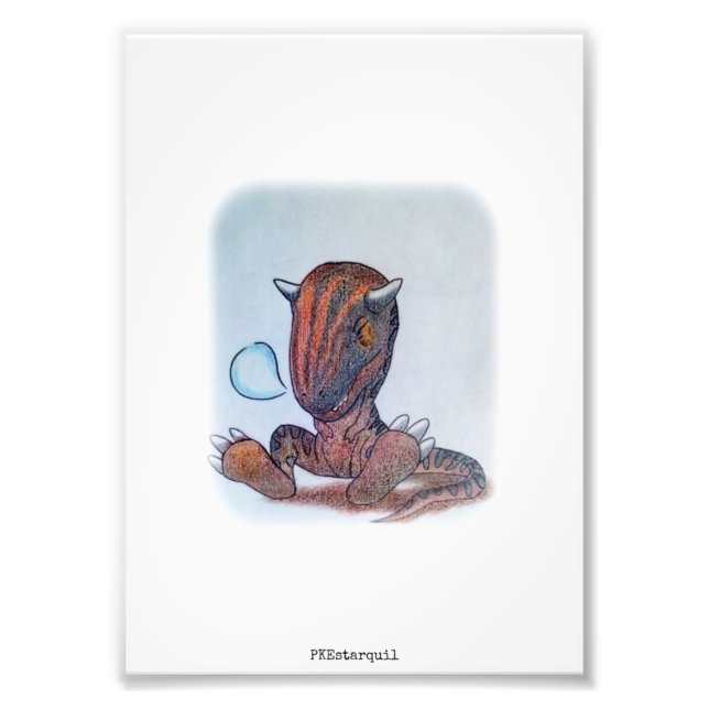 Impression Photo Carnotaurus (Devant)