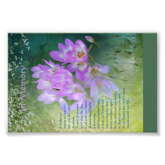 Impression Photo Carte commémorative