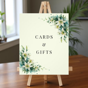 Impression Photo Cartes Fleuries de Vallée de Lys Vert Sauge Cadeau