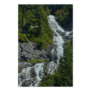 Impression Photo Cascade de montagne de cascade