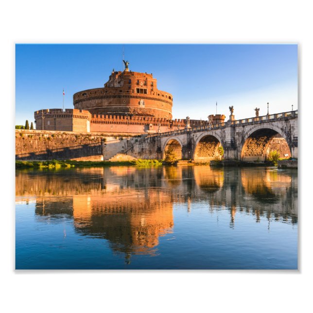 Impression Photo Castel Sant' Angelo Rome (Devant)