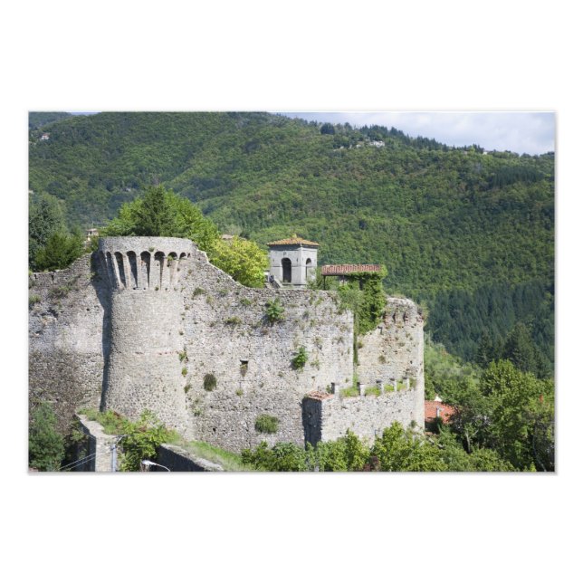 Impression Photo Castelnuovo di Garfagnana, Toscane, Italie - A (Devant)