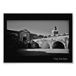 Impression Photo Castillo San Felipe del Morro