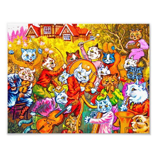 Impression Photo Cat Musical Band (Devant)