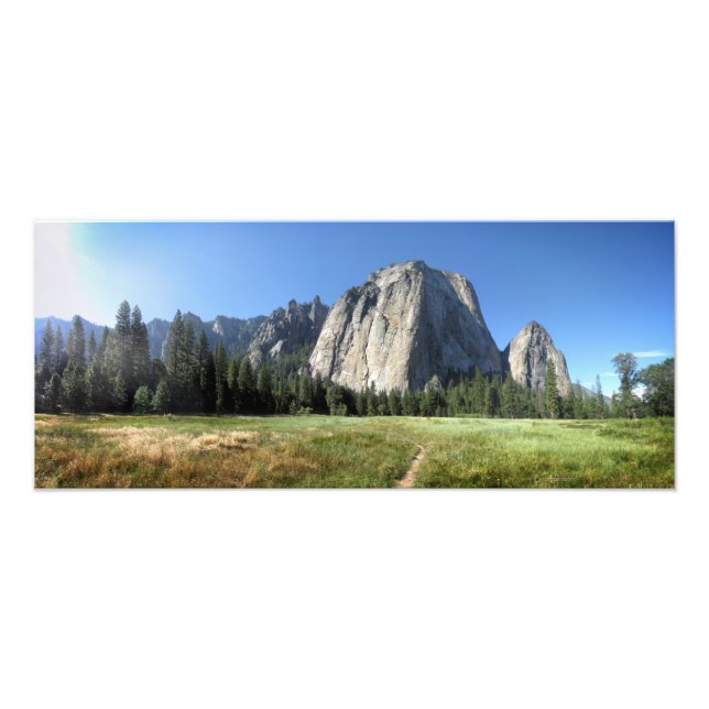 Impression Photo Cathedral Rocks - Yosemite (Devant)