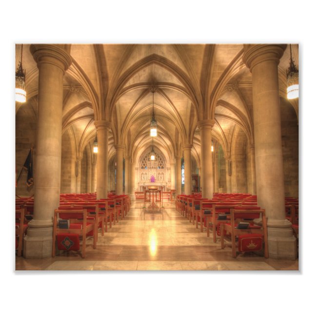 Impression Photo Cathédrale nationale de Washington Bethlehem Chape (Devant)