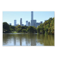 Central Park Lake New York City Architecture NYC