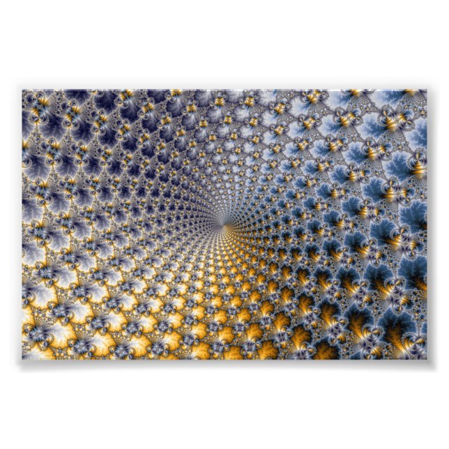 Impression Photo Centrifractalité - Art Fractal (Devant)
