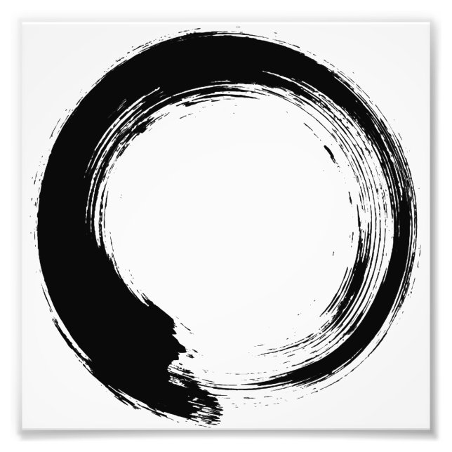 Impression Photo Cercle Zen Enso (Devant)