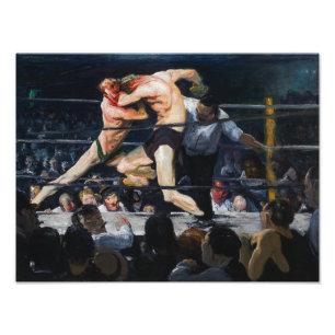 Impression Photo Cerf chez Sharkey George Bellows