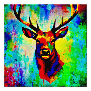Impression Photo cerf majestueux
