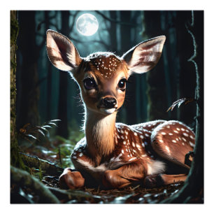 Impression Photo Cerf mignon
