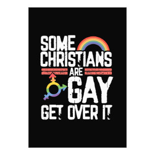 Impression Photo Certains chrétiens sont gays, passez à autre chos