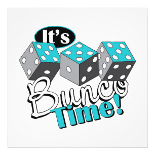 Impression Photo C'est l'heure de Bunco !
