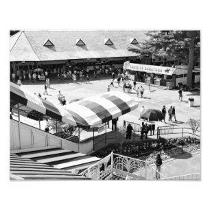 Impression Photo Champ de courses de Saratoga