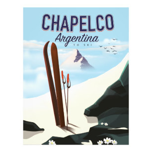 Impression Photo Chapelco Argentine pour skier