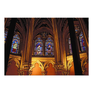 Impression Photo Chapelle basse de La Sainte-Chapelle, Paris, 2