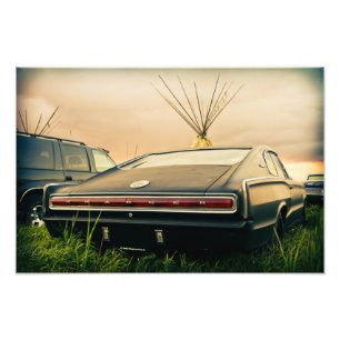 Impression Photo Chargeur de 1966 Dodge