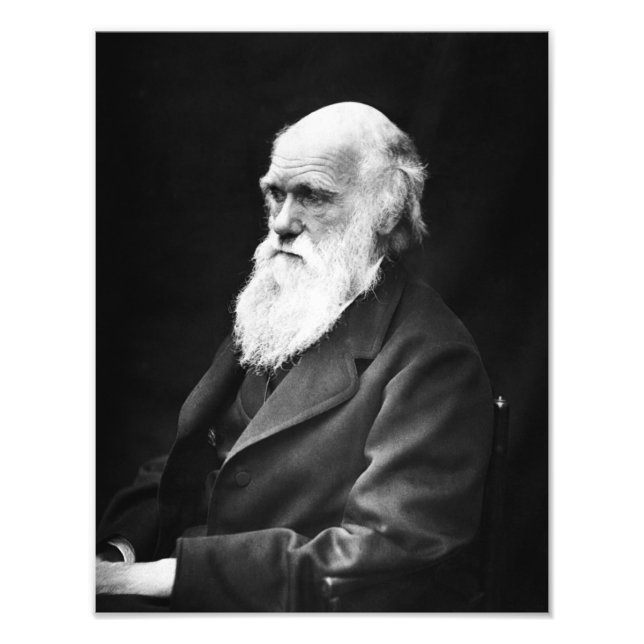 Impression Photo Charles Darwin Portrait (Devant)