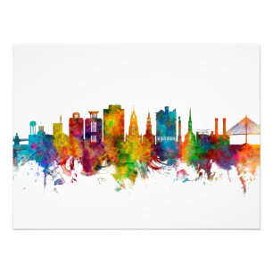 Impression Photo Charleston Caroline du Sud Skyline