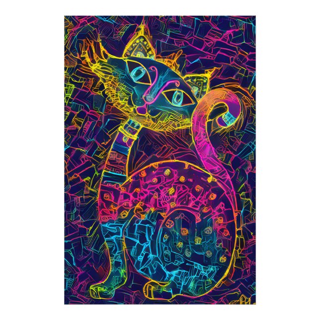 Impression Photo Chat 7 - Lucky no 7 (Devant)